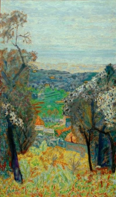 Paysage du Cannet - Pierre Bonnard