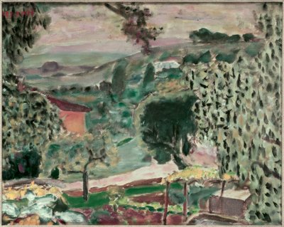 Paysage du Cannet - Pierre Bonnard