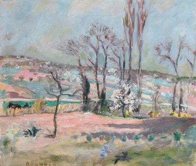 Paysage de printemps - Pierre Bonnard