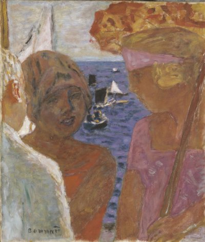 La Conversation à Arcachon - Pierre Bonnard