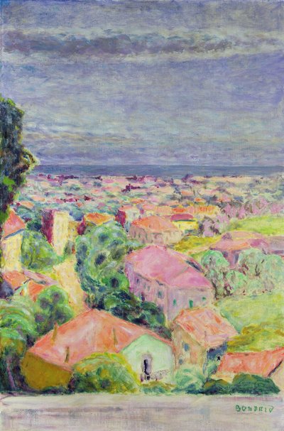 Vue de Cannet - Pierre Bonnard