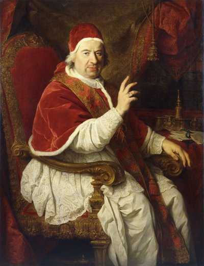 Portrait du Pape Benoît XIV - Pierre Subleyras