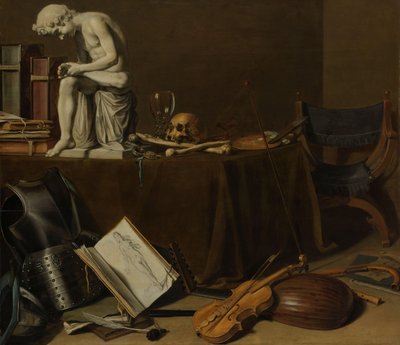 Nature morte de vanité avec le Spinario - Pieter Claesz