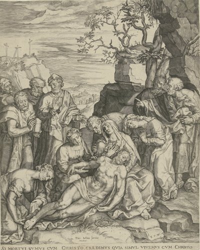 Lamentation du Christ - Pieter Jalhea Furnius