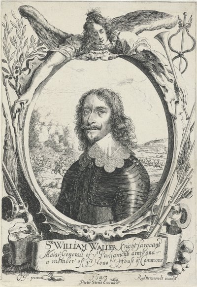 Portrait de Sir William Waller - Pieter Rottermondt