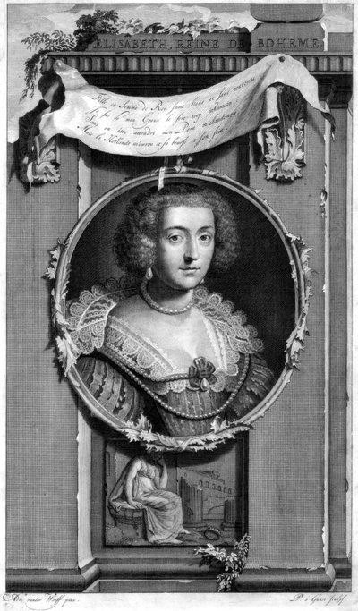 Élisabeth de Bohême - Pieter Stevens van Gunst