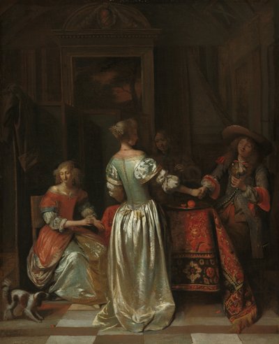 La salutation - Pieter de Hooch