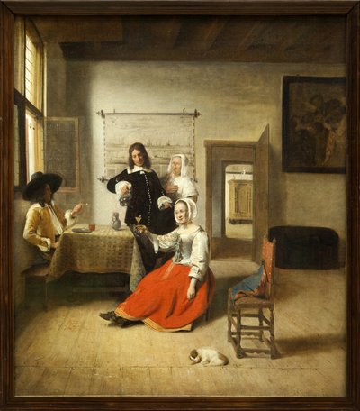 Le buveur - Pieter de Hooch