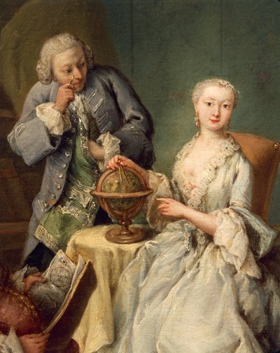 Leçon de géographie - Pietro Longhi