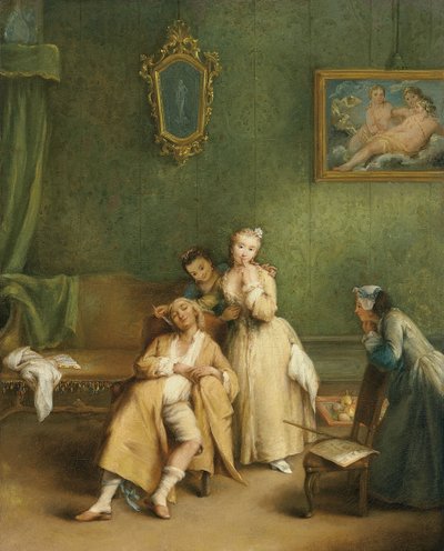 Le Chatouillement - Pietro Longhi