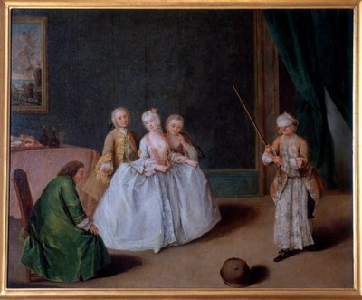 Le jeu du pot - Pietro Longhi