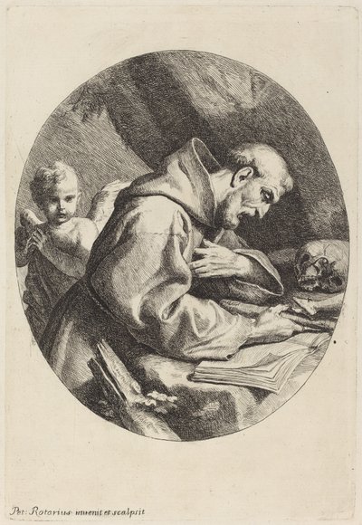 Saint François - Pietro Antonio Rotari