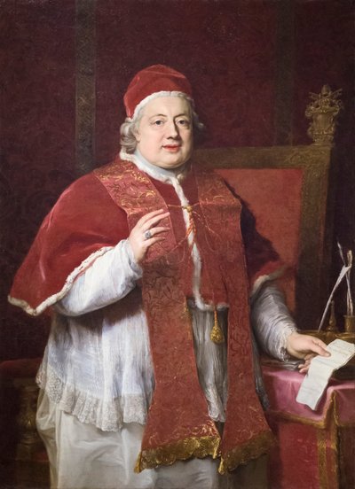 Portrait du pape Clément XIII - Pompeo Girolamo Batoni