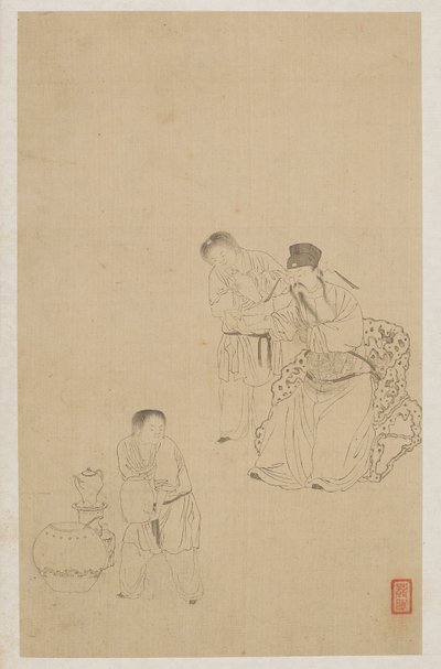 Figures - Qing Dynasty Chinese School