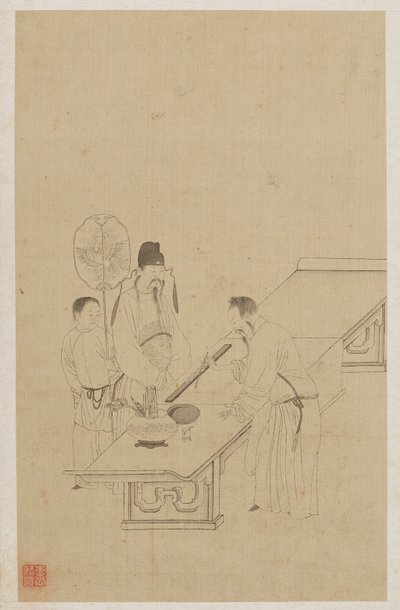 Figures - Qing Dynasty Chinese School