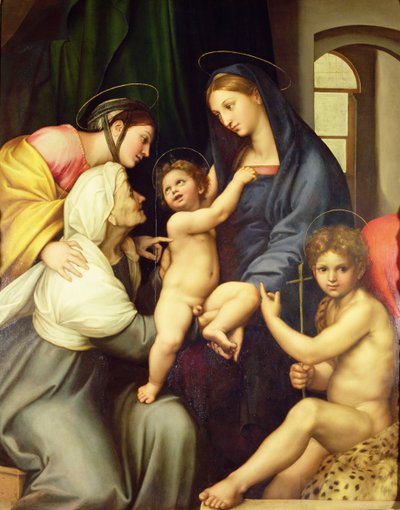 La Sainte Famille - Raffaello Sanzio Raphael