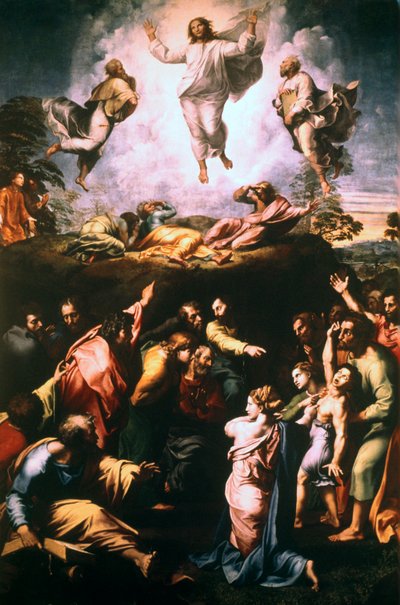 La Transfiguration, vers 1519-1520 - Raffaello Sanzio Raphael