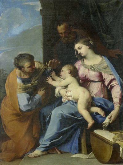 La Sainte Famille - Raffaello Vanni (attributed to)