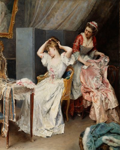 La Toilette - Raimundo de Madrazo y Garreta