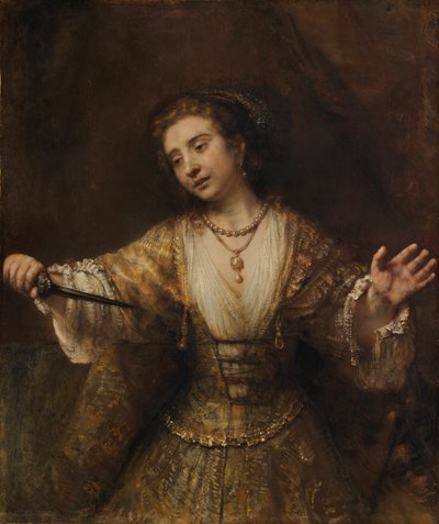 Lucrèce - Rembrandt van Rijn