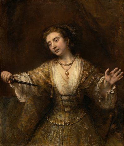 Lucrèce - Rembrandt van Rijn