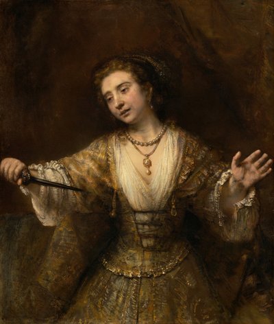 Lucrèce, 1664 - Rembrandt van Rijn