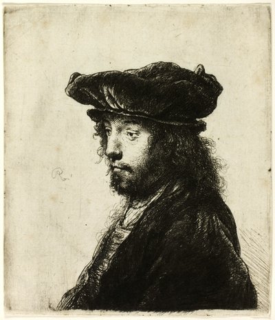 La quatrième tête orientale - Rembrandt van Rijn