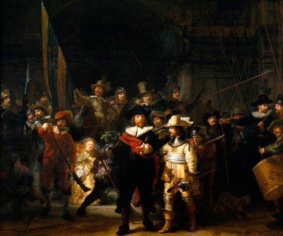 La Ronde de Nuit, 1642 - Rembrandt van Rijn