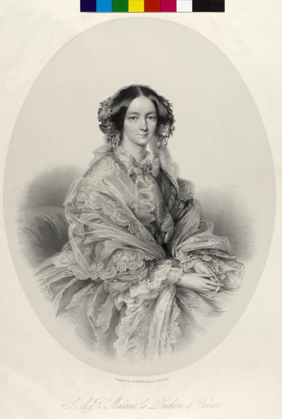 Duchesse de Mecklenburg-Schwerin Hélène - Richard Lauchert