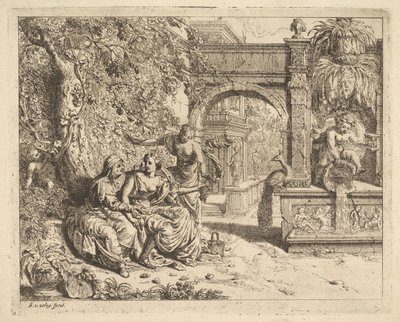 Vertumne et Pomone - Richard van Orley