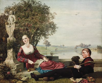 Héloïse et Abélard, 1879 - Robert Bateman
