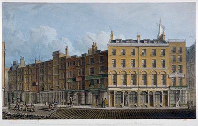 Cheapside, City de Londres, 1818 - Robert Blemmell Schnebbelie