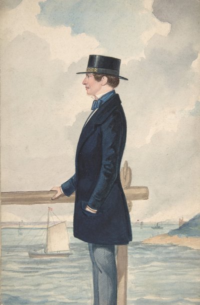 Un yachtsman - Robert Dighton the Younger