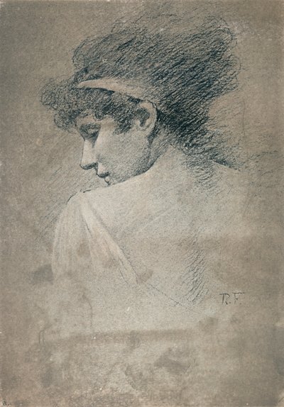 Étude féminine, c1895, 1897 - Robert Fowler