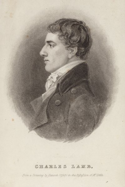 Portrait de Charles Lamb - Robert Hancock