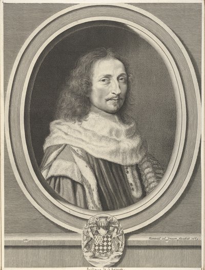 Guillaume de Lamoignon, 1659 - Robert Nanteuil