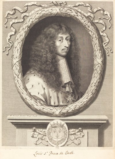 Louis II, Prince de Condé - Robert Nanteuil