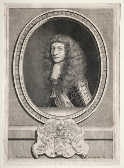 Pierre Séguier Chevalier, Marquis de St. Brisson - Robert Nanteuil