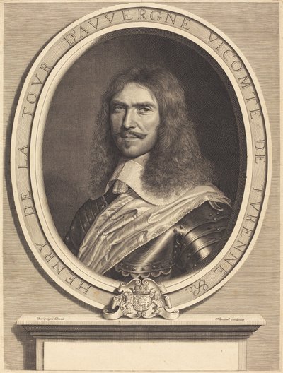 Maréchal de Turenne - Robert Nanteuil after Philippe de Champaigne