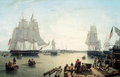 Port de Boston - Robert Salmon