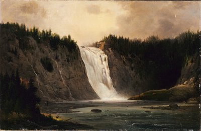 Cascade sur Mont-Morency, 1864 - Robert Seldon Duncanson