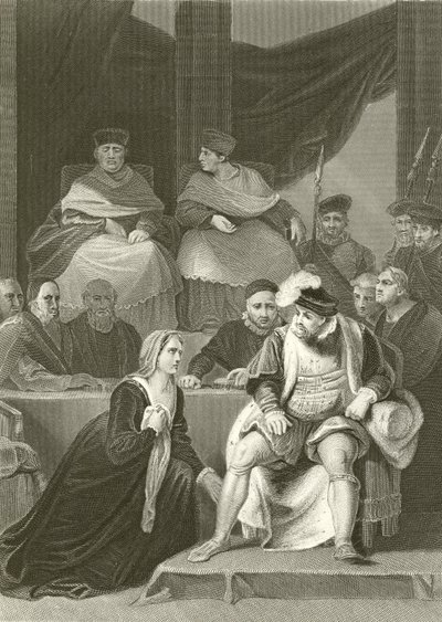 Procès du mariage de Henri VIII - Robert Smirke