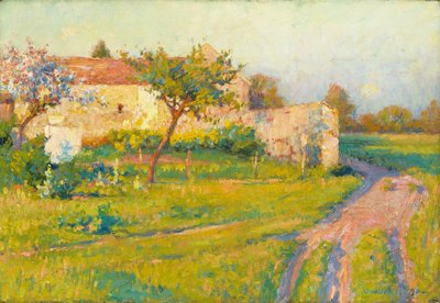 Printemps en France, 1890 - Robert William Vonnoh