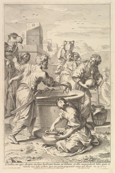 Rebecca et Éliézer - Robert van Audenaerde