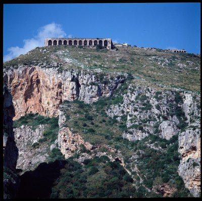 Vue du temple de Jupiter - Roman