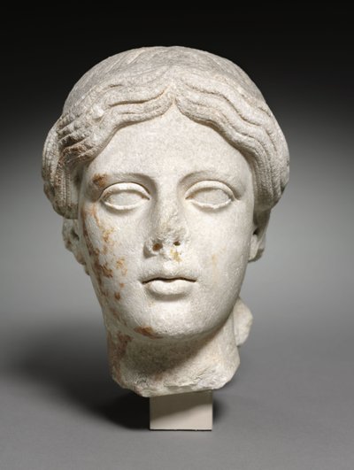 Tête de femme, 1-15 - Roman Imperial Period