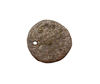 Pièce de monnaie, 30 av. J.-C.-395 apr. J.-C. (bronze) - Roman Roman