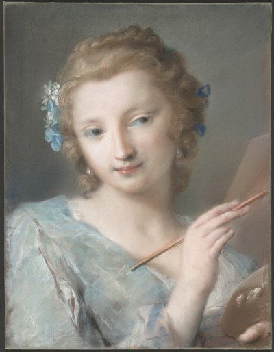 Allégorie de la Peinture - Rosalba Carriera