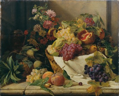 Nature morte avec fruits et fleurs - Rosalia Amon