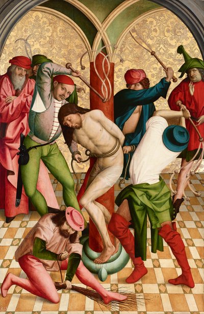 La flagellation du Christ - Rueland Frueauf d. Ä.